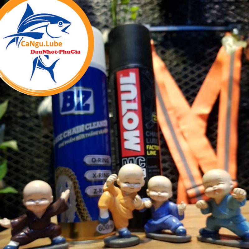 [TẶNG KÈM RỬA SÊN BZ] MUA CHAI XỊT DƯỠNG SÊN MOTUL C4, Tặng kèm ngạy vệ sinh sên BZ khi mua bôi trơn sên motul C4