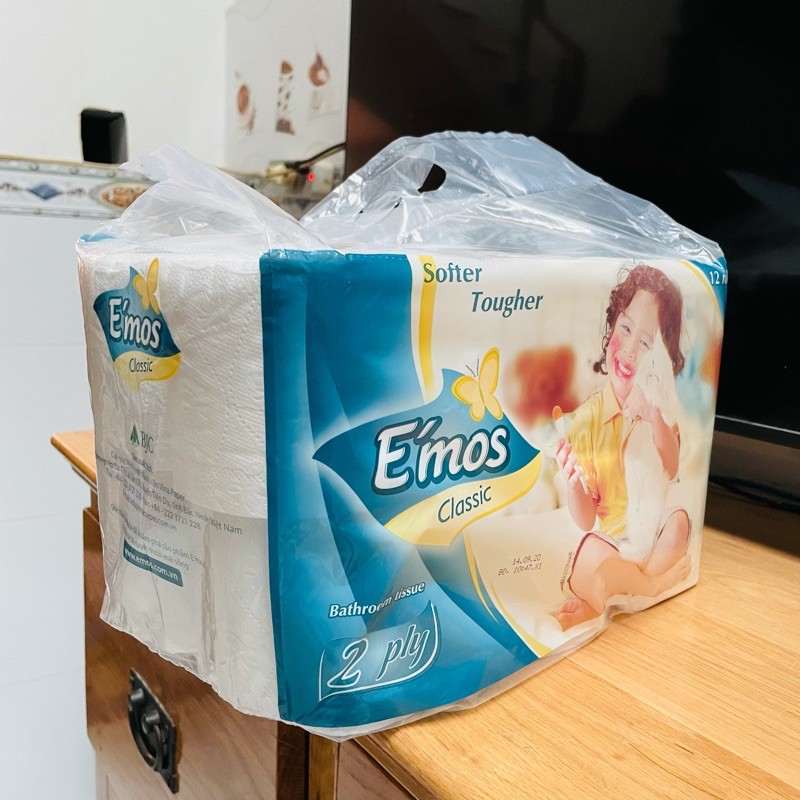 Khăn giấy vệ sinh EMOS 12 cuộn