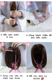 Xịt Dưỡng Tóc Giả 120ml - Làm Mềm Mượt, Giữ Nếp, Chống Rối Hiệu Quả