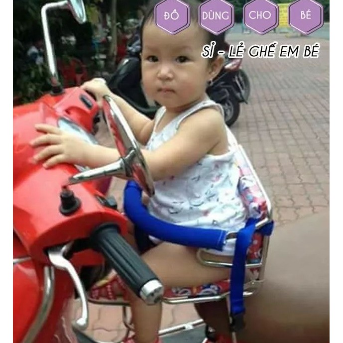 Ghế ngồi xe máy cho bé