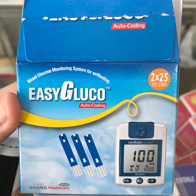 Que thử đường huyết Easy Gluco, chính hãng Hàn Quốc. Chỉ dùng cho máy đo tiểu đường Easy Gluco [Bluesky Store]