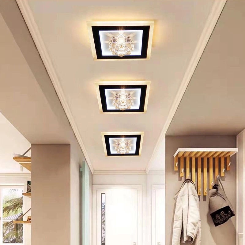 IKEE Rang Trí PhòNg KháCh Đèn Trần Phòng Ngủ Led Đèn Ốp Trần Hiện Đại Ban Công
