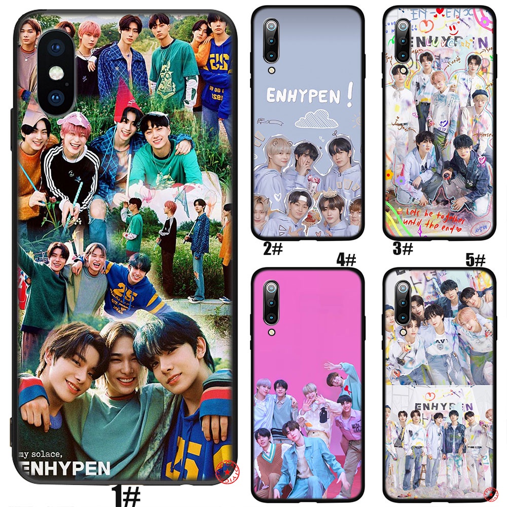 Ốp Điện Thoại Silicon Dẻo In Hình Băng Keo Cá Nhân Enhypen JI35 Cho Xiaomi Redmi Note 11 11s K50 12 Pro 10S CC9E