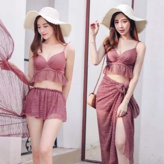 Bộ bơi 3 chi tiết cho bạn gái