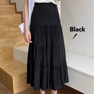 Chân Váy Tầng Lụa Cực Đẹp - HiStore