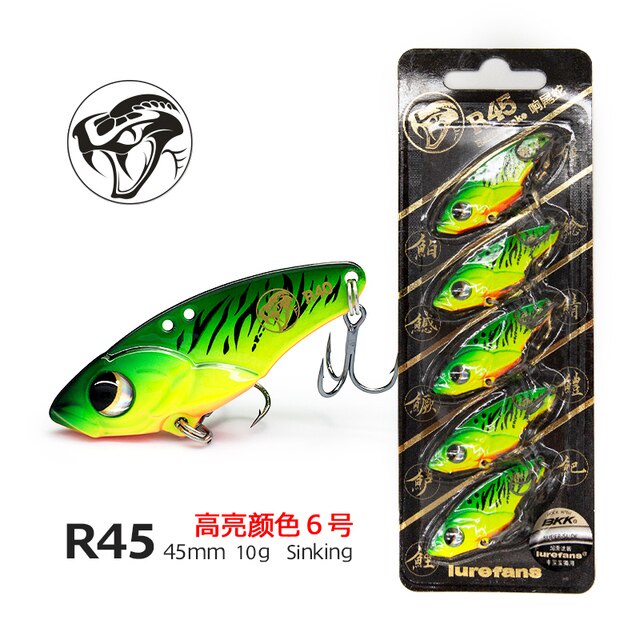 Mồi giả cá sắt câu lure R45 Lurefans Phukiencaulure25 Cá sắt R45 lưỡi BKK sắc bén, chuyên câu cá lóc,chuối, cá mương...