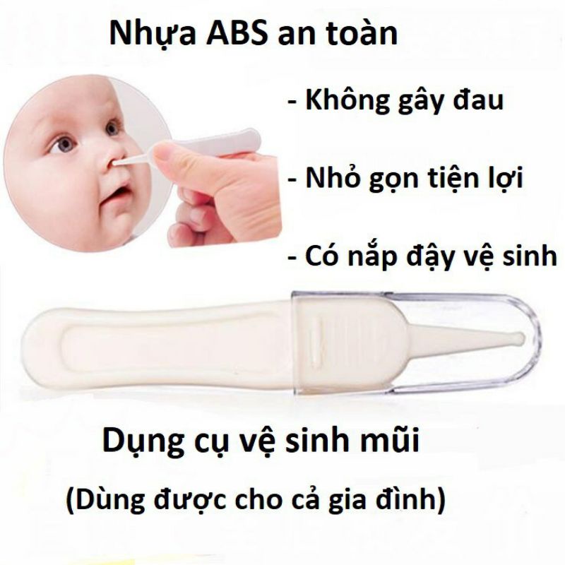 dụng cụ gắp gỉ mũi an toàn cho bé