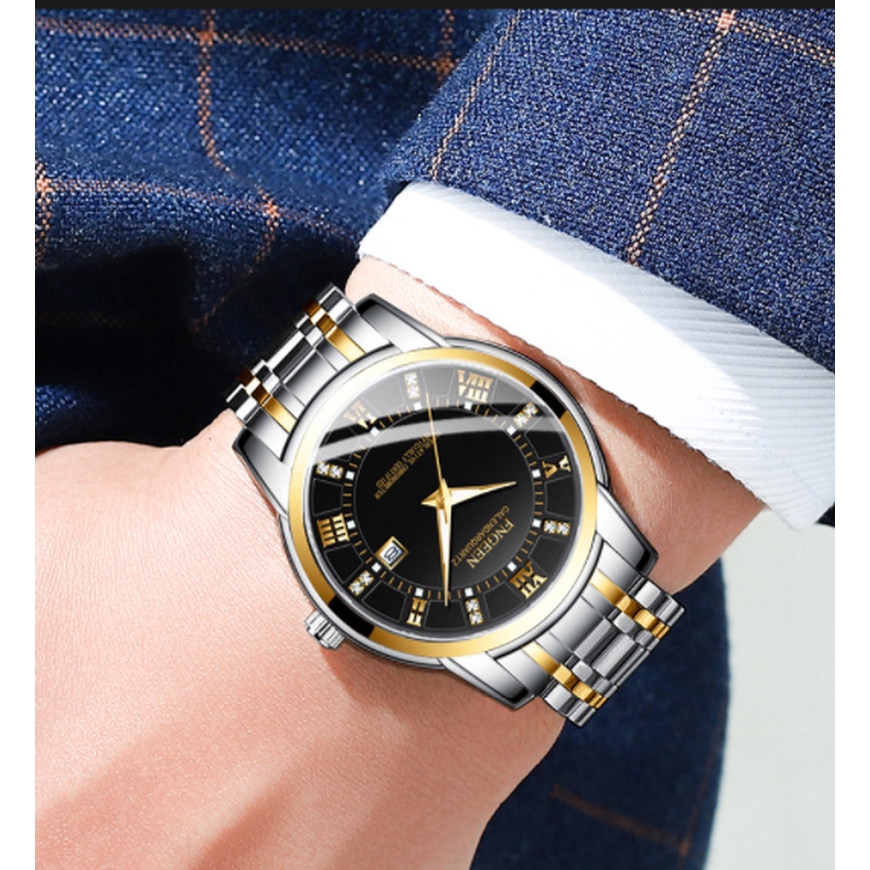 Đồng Hồ FNGEEN 2081 Thiết Kế Máy Quartz Cho Nam