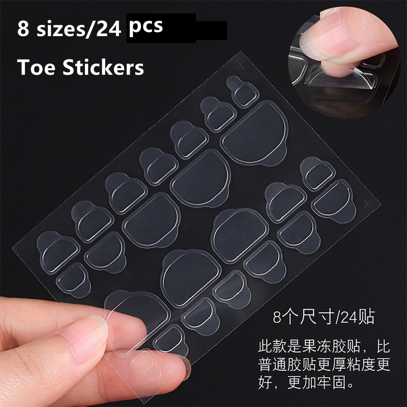 Miếng Dán Trang Trí Móng Tay Trong Suốt Hai Mặt Tiện Lợi