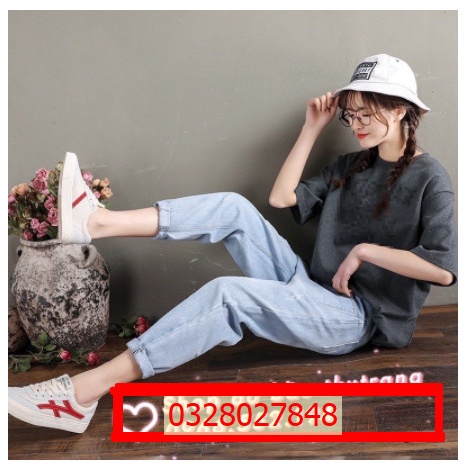 Quần jean bầu dáng baggy đẹp, chất jean mềm mại , ☘️có đáp bụng và chun chỉnh từng thai kỳ