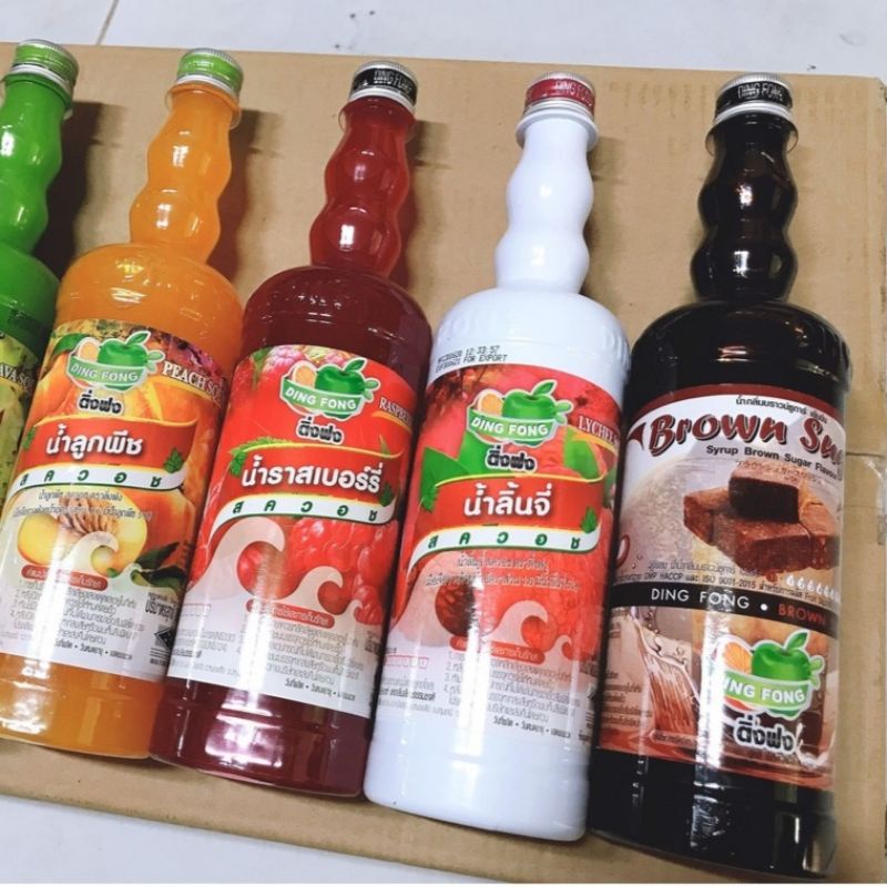 Mã grosale2 giảm 8% đơn 150k siro syrup thái lan ding fong nắp thiếc đủ - ảnh sản phẩm 2