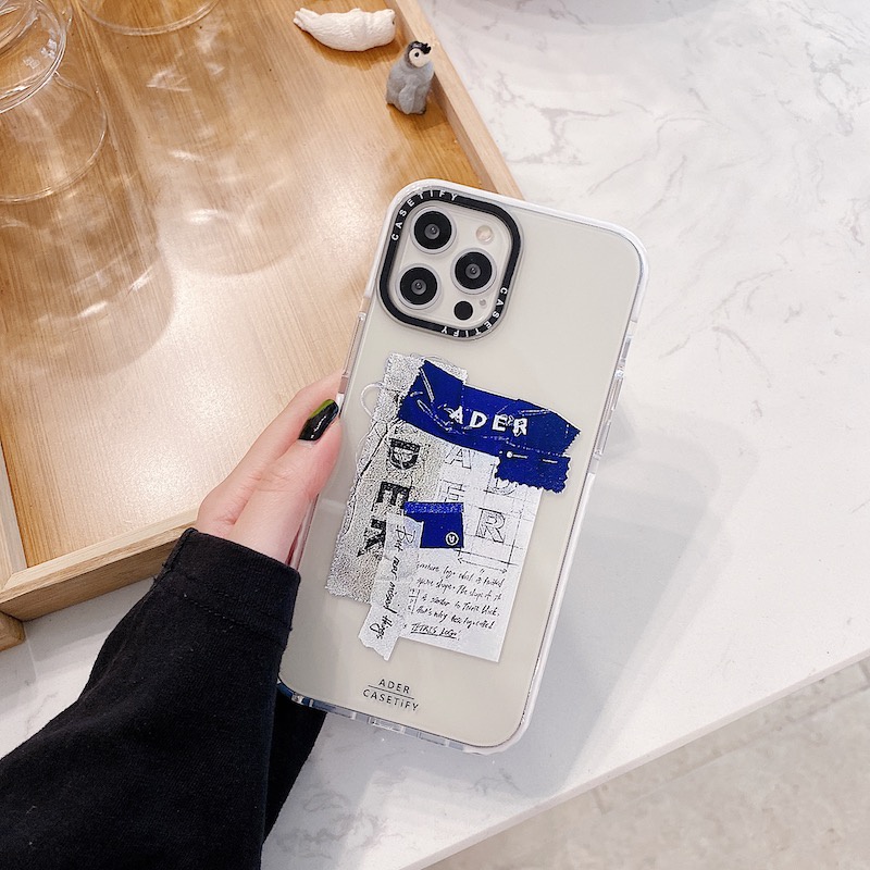 Casetify Ốp Điện Thoại Mềm Trong Suốt Cho iPhone 15 14 13 12 11 Pro Max Mini X XS XR 7 8 Plus