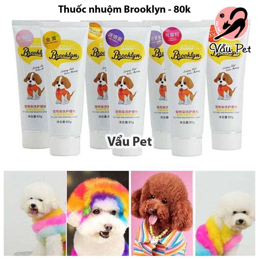 [Vỏ bị dính màu sale sốc] Thuốc nhuộm lông cho chó mèo Brooklyn