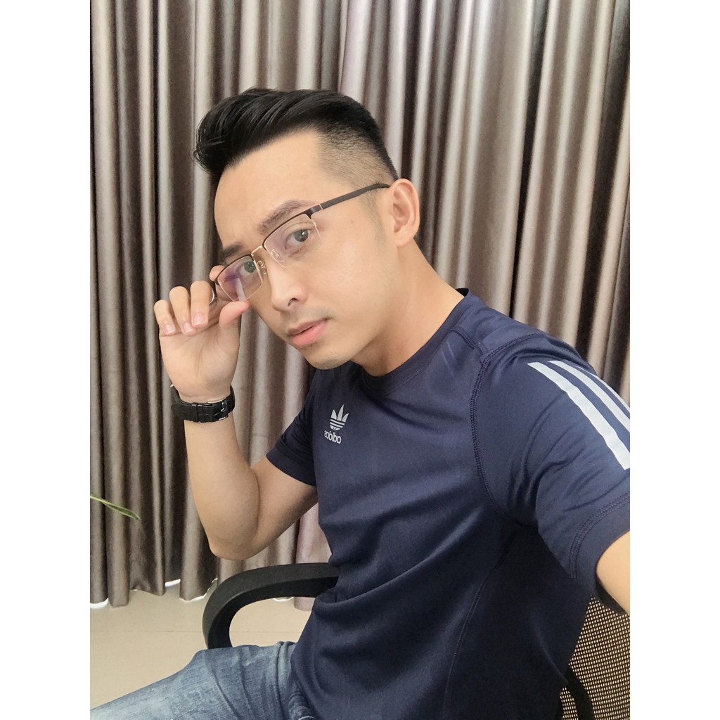 Gọng kính Vuông Hợp Kim Siêu Nhẹ Ouress J7758 Cực Nhẹ Nam Tính