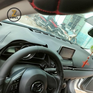 Thảm Taplo Da Nhung COPZA Xe Mazda CX3 CX5 CX8 BT50 Mazda 2 Mazda 3 Mazda 6 Che Nắng Chống Nóng Bảo Vệ Bề Mặt Taplo Xe