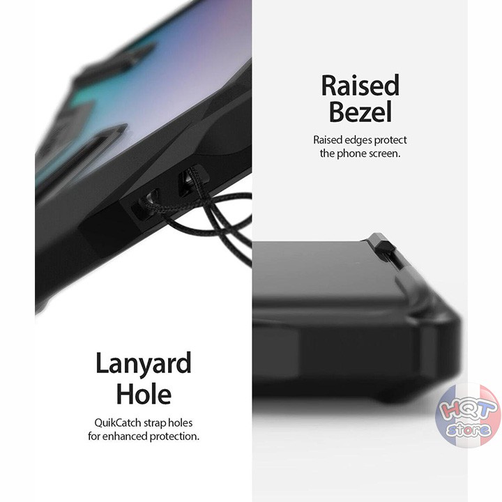 Ốp lưng chống sốc Ringke Fusion X cho Note 10 Plus chính hãng - Hàng nhập khẩu