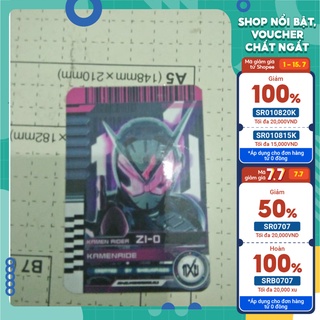 Card Kamen Rider Zi-O - KamiShop - Kamen Rider Card