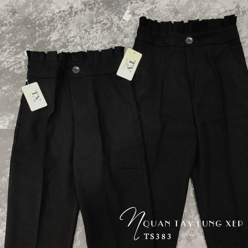 HÀNG ĐẸP - QUẦN TÂY LƯNG XẾP CHUẨN PHOM - QUẦN TÂY LƯNG KIỂU TS383 ⚡100% ẢNH THẬT⚡