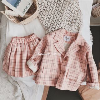 Sét bộ váy xếp li hàn quốc