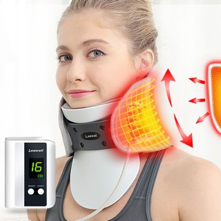 Đai Hơi Điều Trịi Kéo Giãn Cột Sống Cổ Điện Tử Leawell
