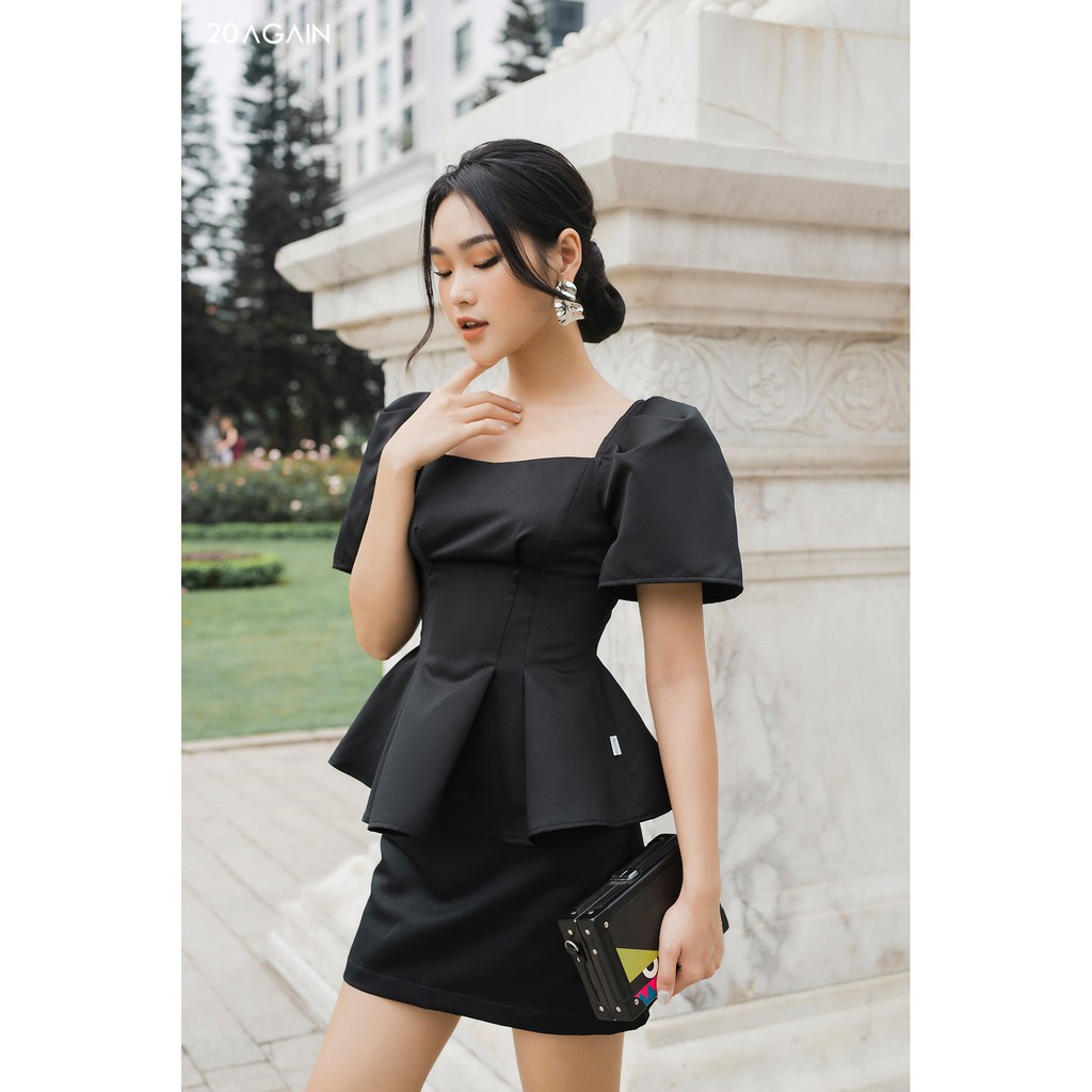 [Mã WABRM50 giảm 15% đơn 99k] Áo sơ mi Xòe Gấu 20Again ASA1460 | BigBuy360 - bigbuy360.vn