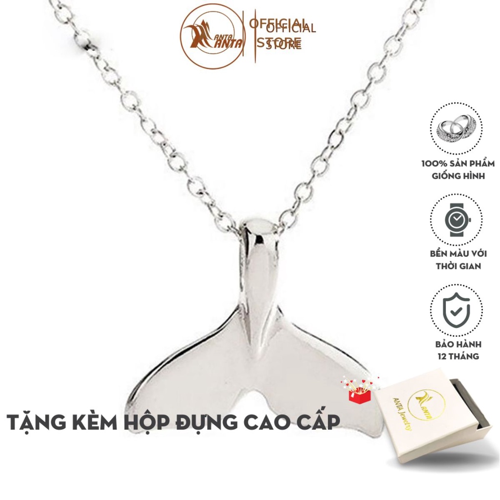 Dây Chuyền Mặt Hình Đuôi Cá Độc Đáo Cho Nữ ANTA Jewlery -ATJ3559