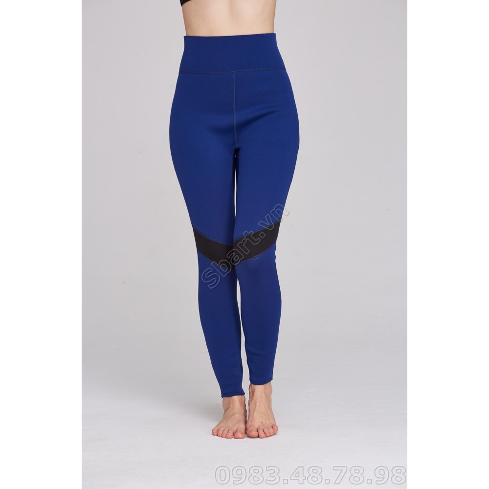 Quần Bơi Wetsuit 2mm Giữ Nhiệt Tới Gót Nữ 807 Xanh | BigBuy360 - bigbuy360.vn