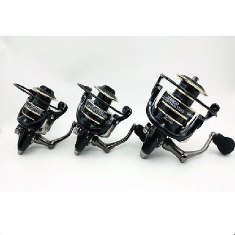 Bộ Cần Câu đặc 2 Khúc Shimano và máy AC full Kim Loại BCC02 - Sanami Fishing
