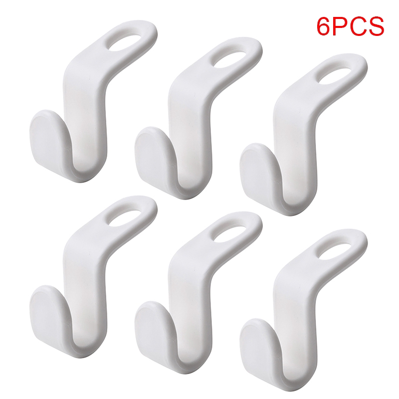 6Pcs Wardrobe Space-saving hanger Hook / Closet Hanging Hook