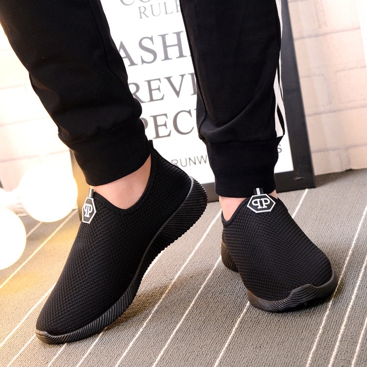 GIÀY SNEAKER THỜI TRANG NAM VERYGOOD MS9 QP - MÀU ĐEN | BigBuy360 - bigbuy360.vn