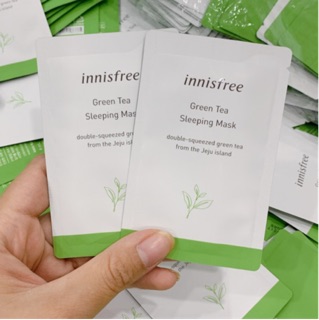 SAMPLE MẶT NẠ NGỦ TRÀ XANH INNISFREE GREEN TEA SLEEPING PACK