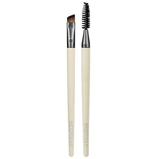 Set cọ kẻ và chuốt lông mày Ecotools  Bamboo Brow Shaping Duo