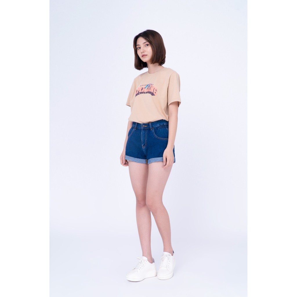 Áo Thun Nữ BOO Dáng Rộng 100%Cotton In Hinh Marvel Amazing Người Nhện