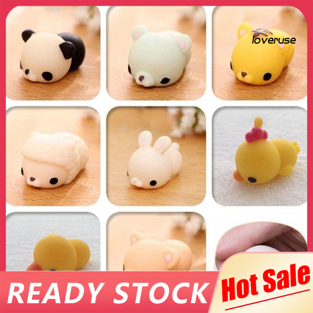 Đồ Chơi Nắn Bóp Đàn Hồi Giảm Stress Hình Động Vật