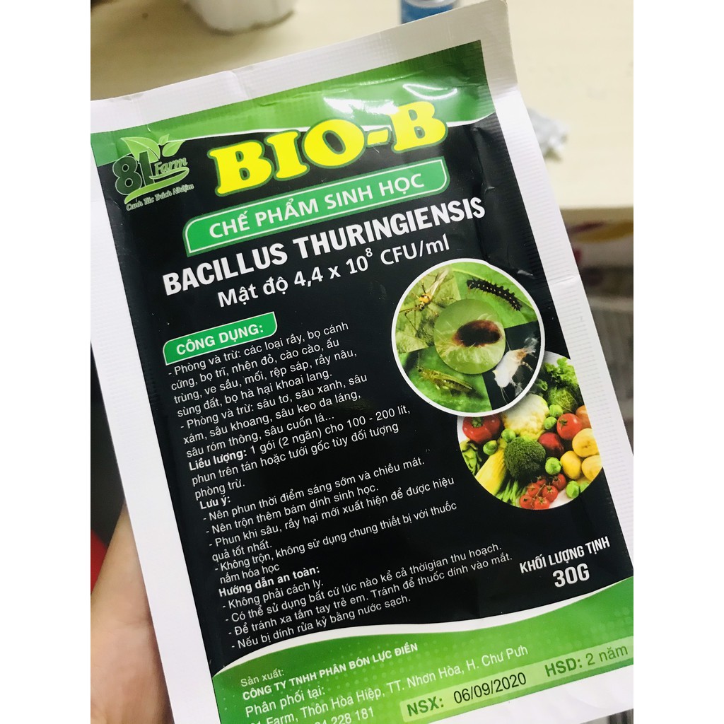 Chế phẩm trừ sâu sinh học BIO-B Chính hãng