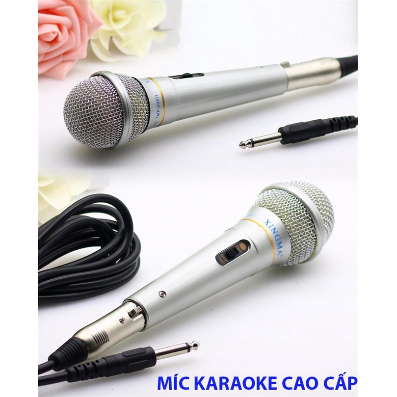 Mic Hát Karaoke XINGMA AK-319 Chất Lượng, Giá Tốt , Gíup Giọng Hát Của Bạn Hay Hơn Âm Hơn Sống Động Hơn