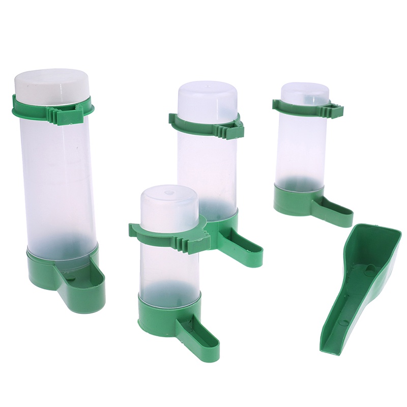 Dụng Cụ Đựng Thức Ăn / Nước Uống Có Kẹp Gắn Lồng Chim Vẹt Tiện Dụng