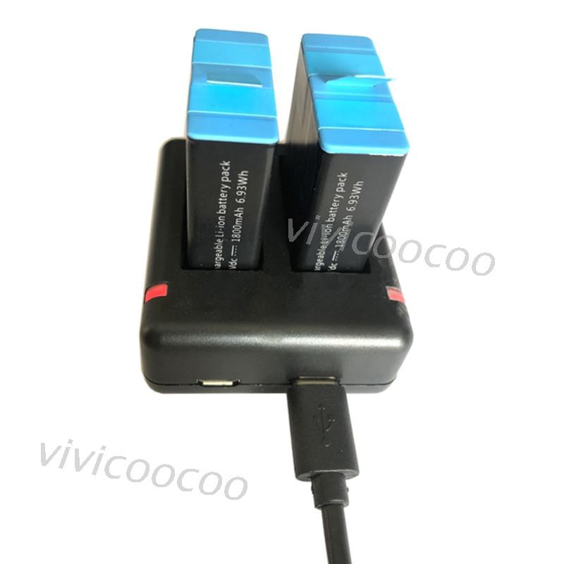 Đế Sạc Usb Kép Cho Gopro- Hero 9