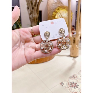 Khuyen tai, bông tai hoa cha nel bản lớn sang chảnh
