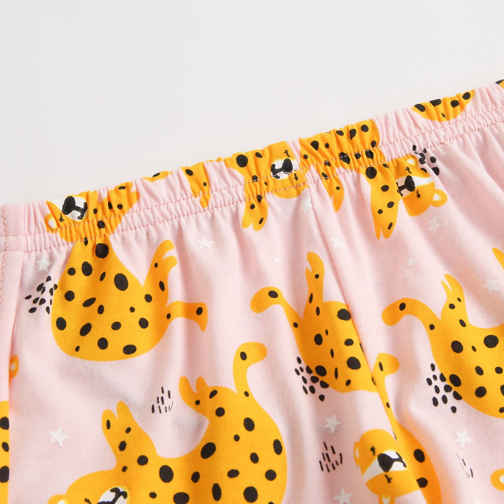 Bộ Áo + Quần Short Sanlutoz Thời Trang Hè In Hoạt Hình Cho Bé