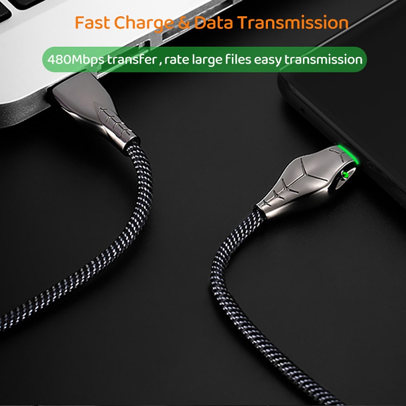 Dây Cáp Sạc Nhanh USB Loại C 66W 7A Cho Huawei P50 Pro100W Honor 50 Pro Samsung Xiaomi iPhone