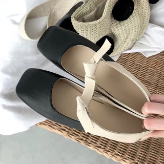 giày búp bê nơ