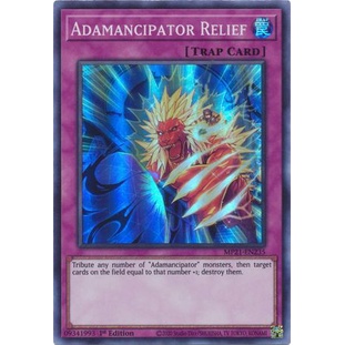 Thẻ bài Yugioh - TCG - Adamancipator Relief / MP21-EN235'