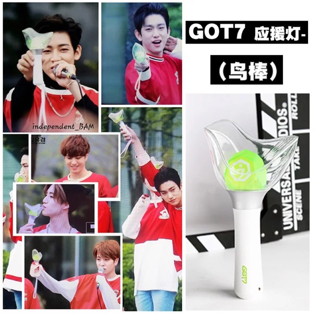 [CÓ SẴN]Gậy cổ vũ Lightstick GOT7 ver 2, ver 1 unoff (có clip)