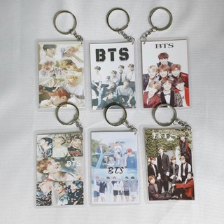 Móc khóa in hình BTS nhiều mẫu