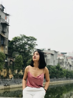 Áo dây Hương Giang Idol