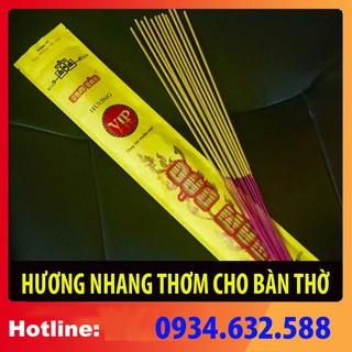 NHANG THƠM HƯƠNG THẮP đậu tàn chung cư, thần tài - VIP 38cm - 10 túi = 300 cây - Chính hiệu TAM BẢO