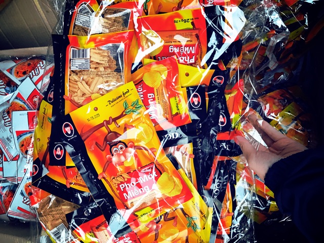 BỊCH 30 Gói BIM BIM Snack PHÔ MÁT MIẾNG [KHUYẾN MẠI]