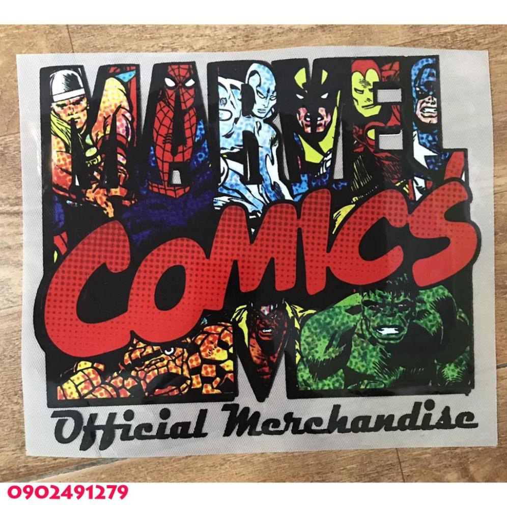 Hình ủi, hình ép nhiệt - Comics