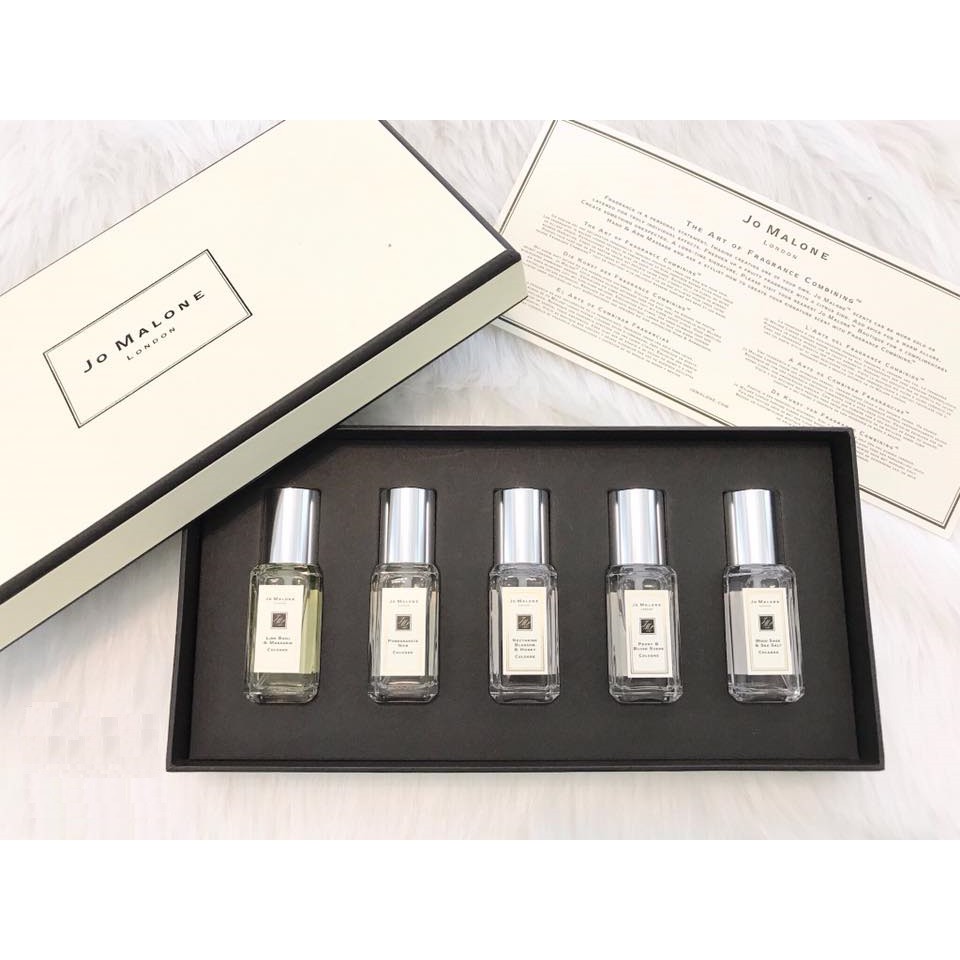 Mới Mới Mới Set Nước Hoa Nữ  5 chai The Jo Malone mini .